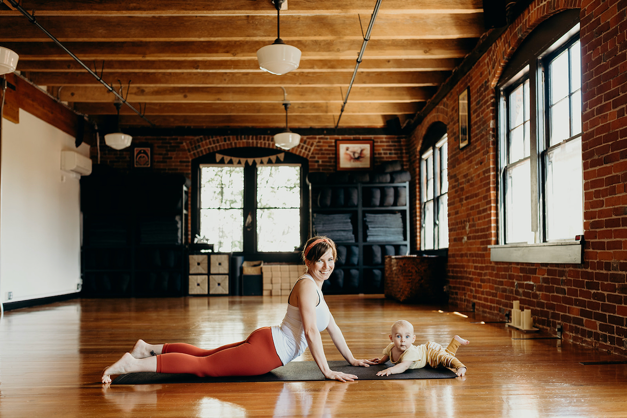 Postpartum Flow With Katerina Baratta at MamaSpace Yoga