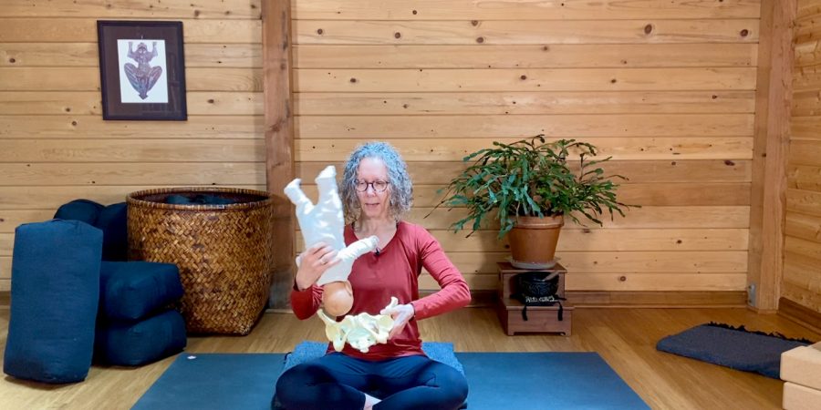 Carol Gray Demonstrates the MamaSpace Yoga Method