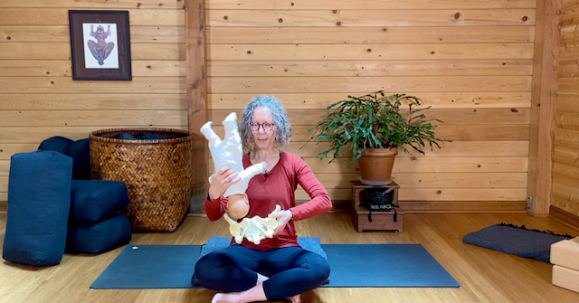 Carol Gray Demonstrates the MamaSpace Yoga Method