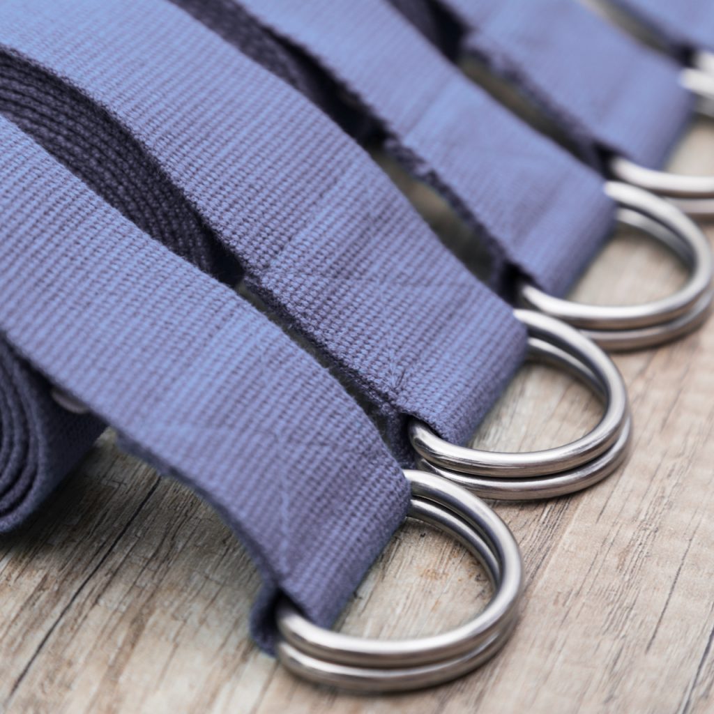 Aophoto of yoga straps at MamaSpace Yoga